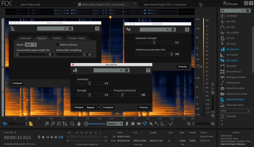 Izotope Rx Recommended Sequence